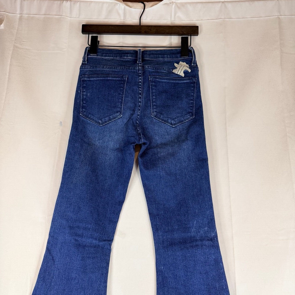 TIN HAUL Women’s Size 26/S Denim Jeans Flare Style Fit Stretch - Picture 13 of 16